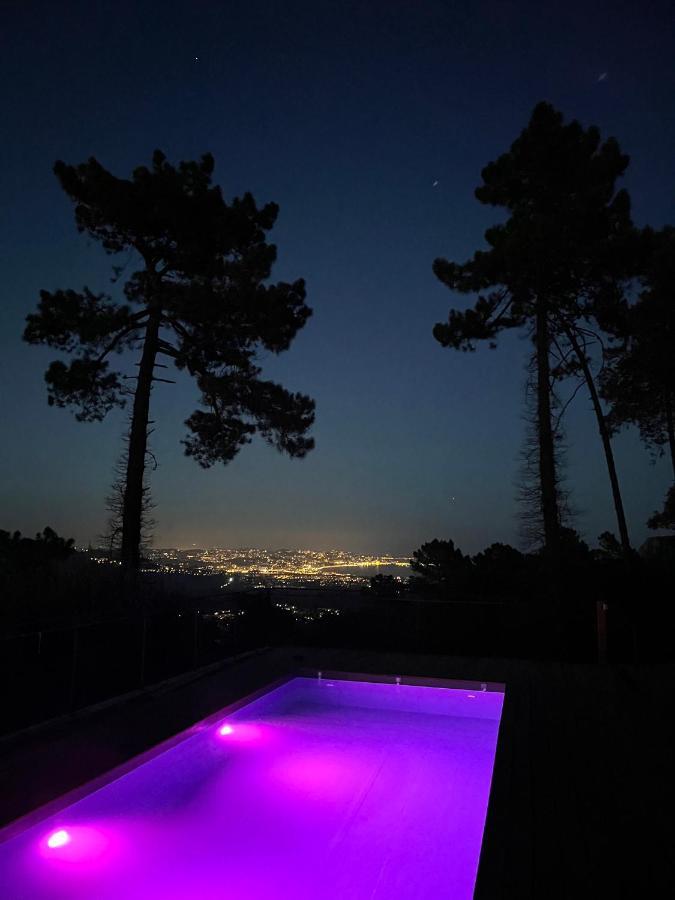 Villa Ormarine, Vue Exceptionnelle Sur La Baie De Cannes Et Le Mercantour Les Adrets-de-l’Estérel Exterior foto