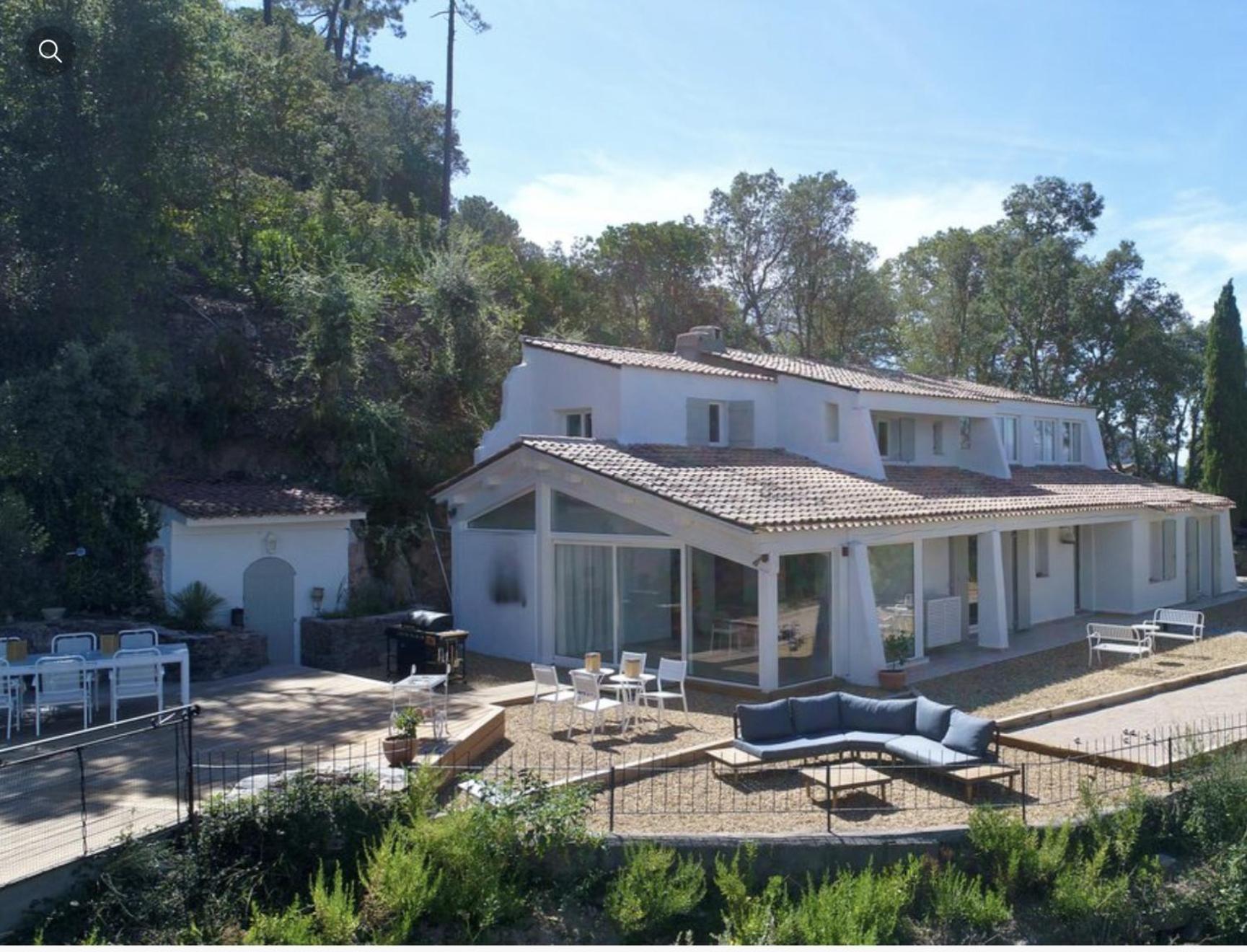 Villa Ormarine, Vue Exceptionnelle Sur La Baie De Cannes Et Le Mercantour Les Adrets-de-l’Estérel Exterior foto